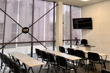 photo of the beckett classroom