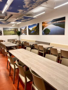 photo of the canteen area