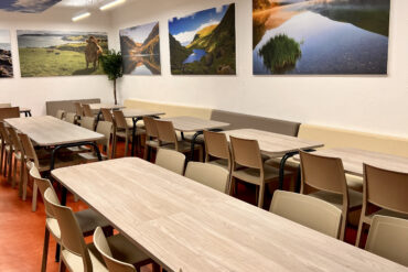 photo of the canteen area