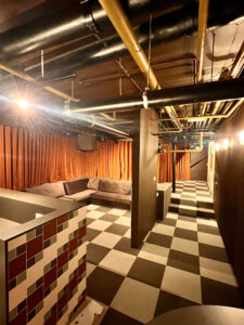 photo of the pump room in the basesment
